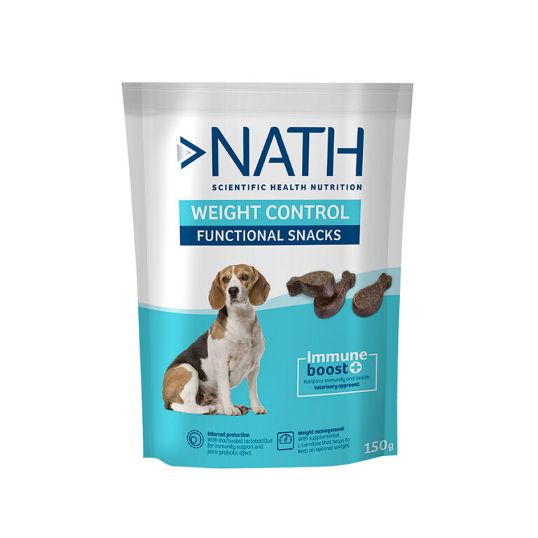 Nath 6 bolsitas x 150 g Nath Bocaditos Weight Control para perros ¡Pack ahorro!