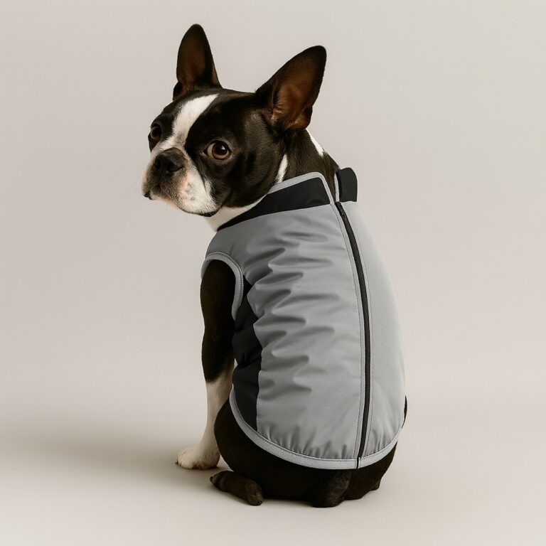 Nayeco Abrigo Reflectantre Gris para perro