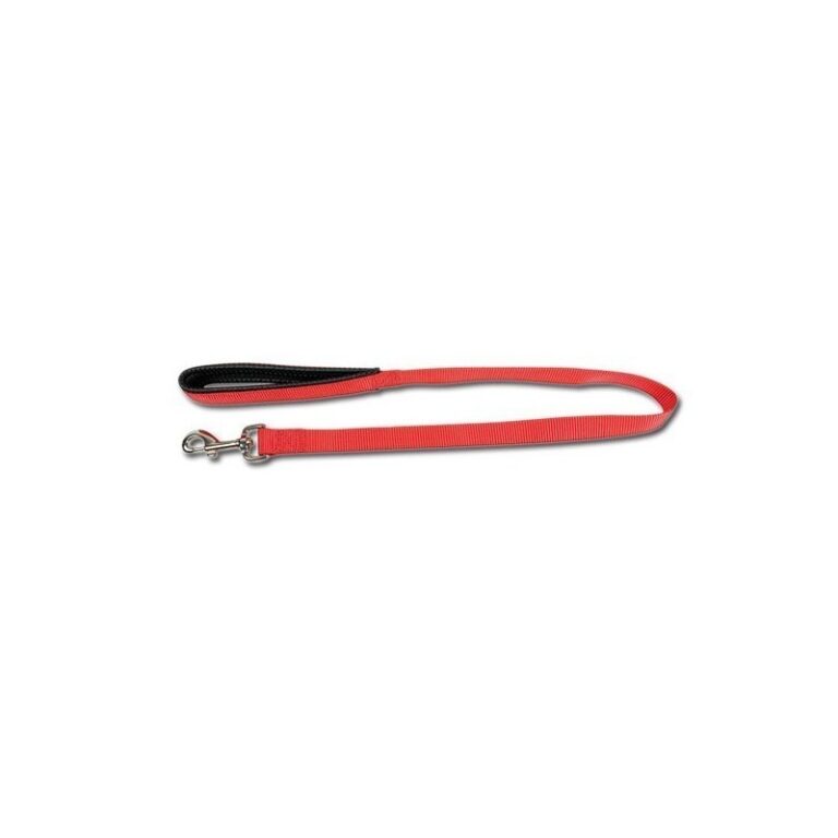 Nayeco Correa Nylon Roja para perro