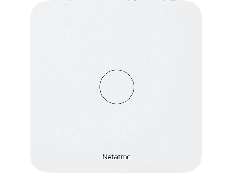 Netatmo Detector de monóxido carbono - Netatmo NCO-EC, Inteligente, Bluetooth, WiFi, Compatible con app, Blanco