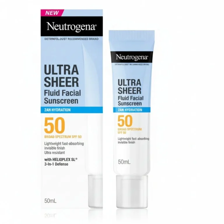 Neutrogena Ultra Sheer Protector Solar Facial Crema Hidratante SPF50+ 50 m