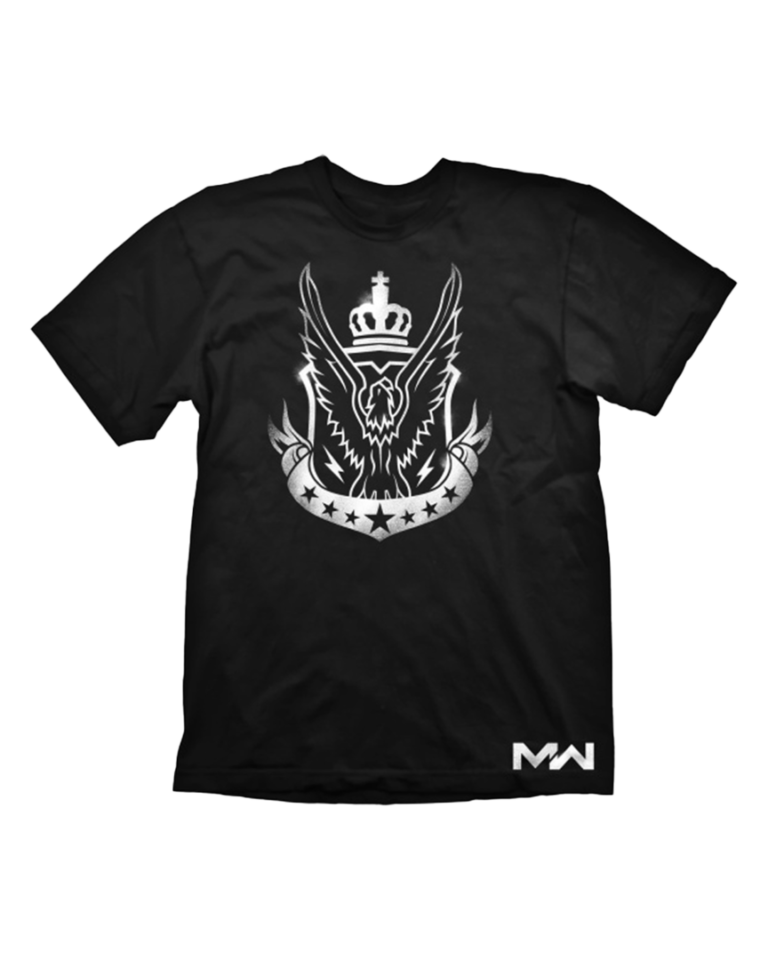 Numskull Camiseta West Factions Call of Duty Modern Warfare Negra Talla