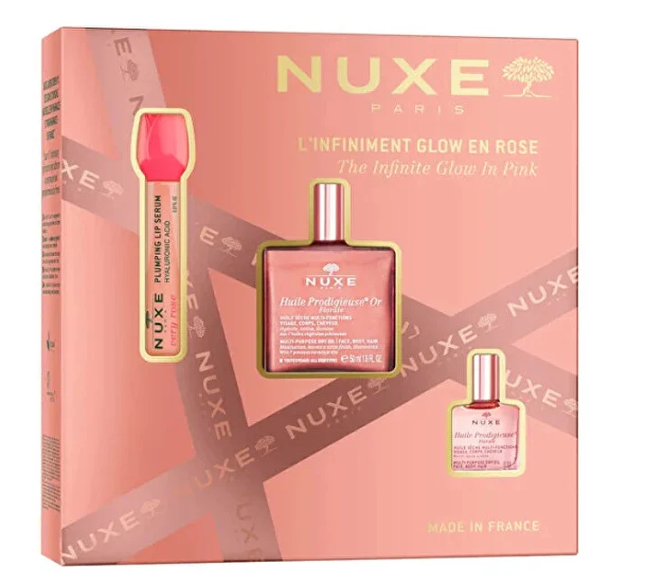 Nuxe El Set Regalo Brillo Infinito en Rosa