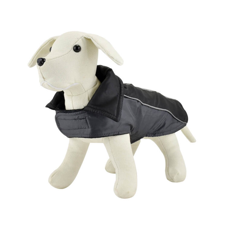 Outech Chubasquero negro para perro