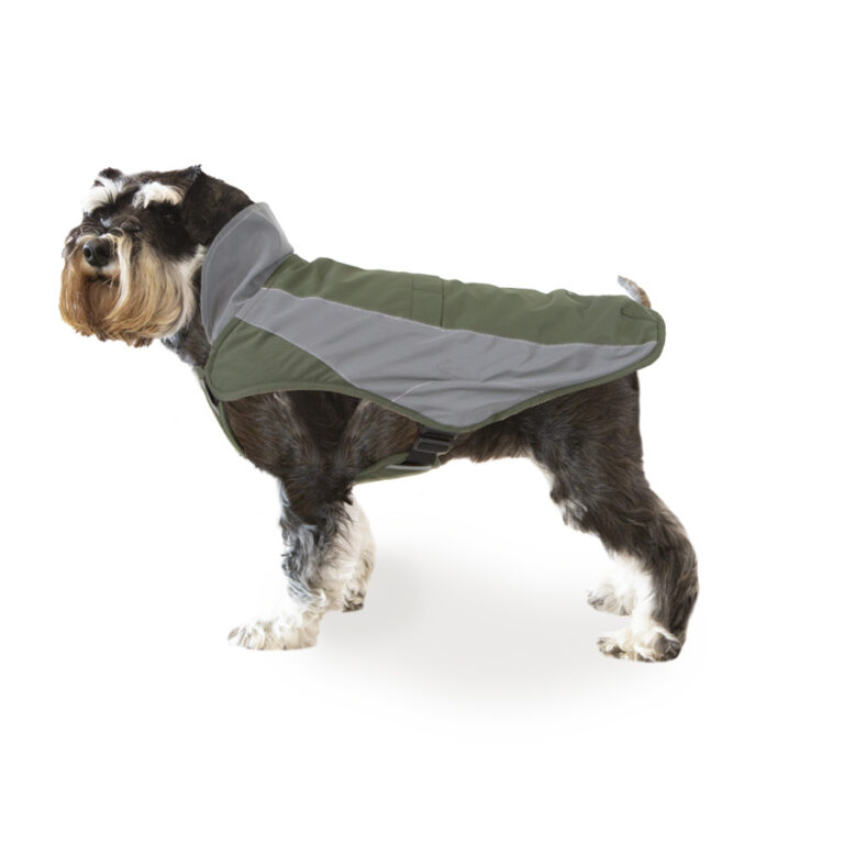 Outech Dakar Impermeable verde para perro