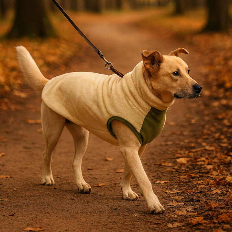 Outech Forro Polar Beige para perro