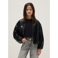 Ovs KIDS, Chaqueta Bomber Negra Para Chica De Talla Grande, Niña, Gunmetal, Talla: 13-14
