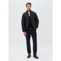 Ovs Plumas Con Cremallera Ultraligero Guateado, Hombre, Negro, Talla: