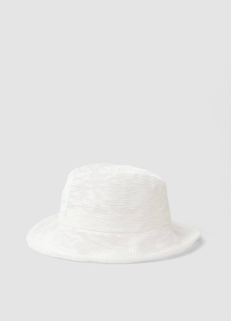 Ovs Sombrero Bucket Blanco De Punto, Mujer, Blanco óptico, Talla: FASU