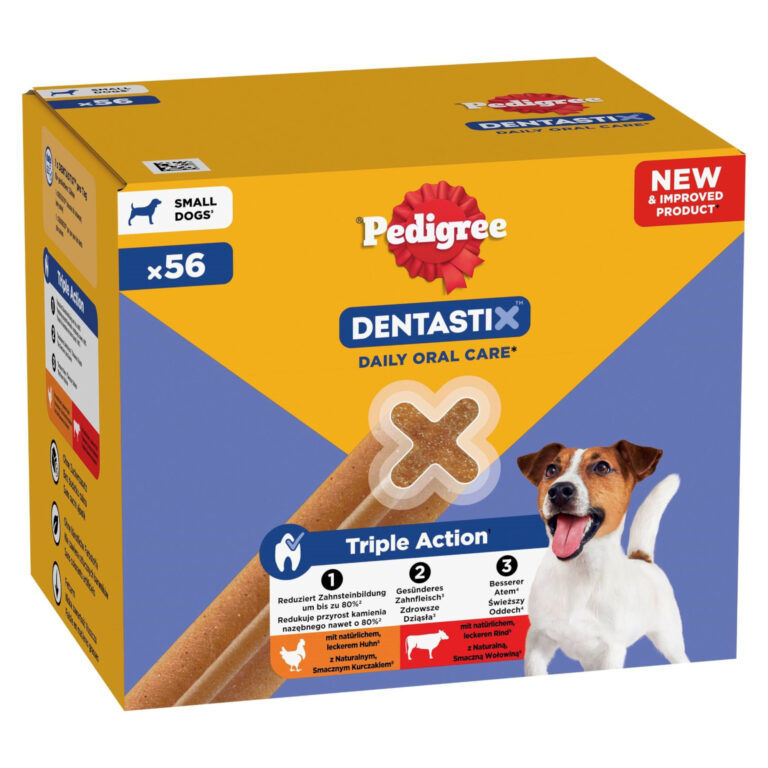 Pedigree Dentastix / Dentastix Fresh 168 uds. - Pack Ahorro - Dentastix para perros pequeño
