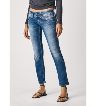 Pepe Jeans para mujer. Jeans Venus azul (30/32), Casual, Algodón