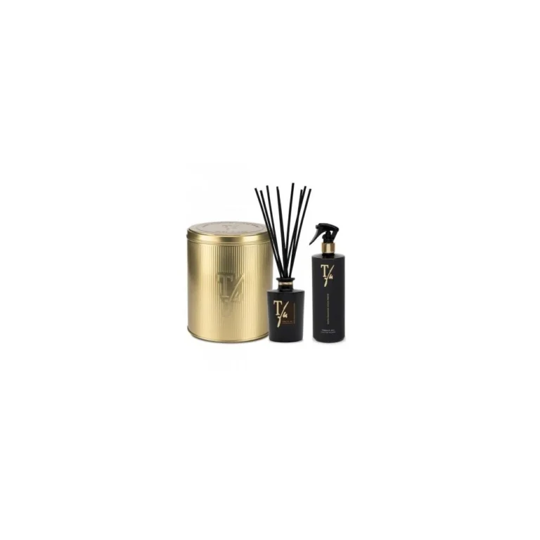 Perfume Teatro fragranze Gold Tin Box Tabacco - Eau de Parfu