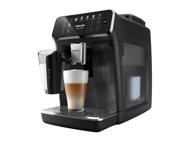 Philips Cafetera superautomática - Philips 5500 Series 15 bar, 1500 W, Deposito 1.8 l, leche 0.26 2 tazas, Negro