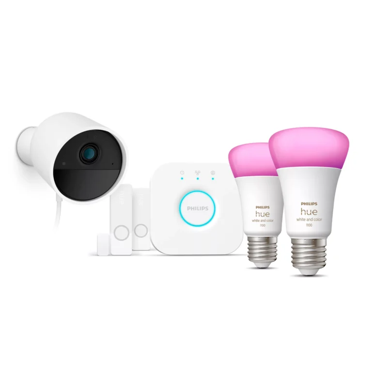 Philips Hue Hue Kit De Inicio Secure Con Cámara