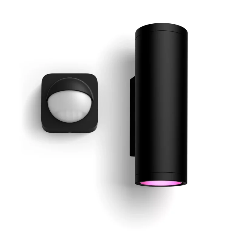 Philips Hue Philips Pack: Aplique De Pared Exterior Hue Appear + Sensor De Exterior