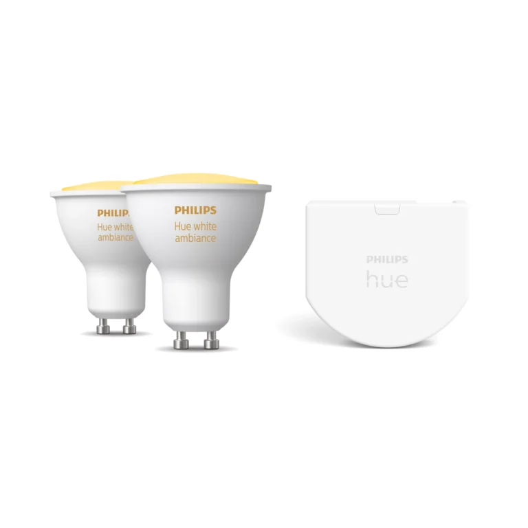 Philips Hue Philips Pack: Bombillas Inteligentes Gu10 (2un) + Interruptor