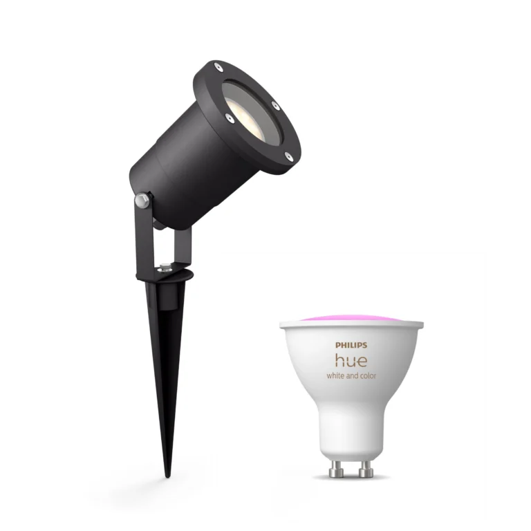 Philips Hue Philips Pack: Foco Philips Puled (negro) + Bombilla Hue Gu10 Rgb