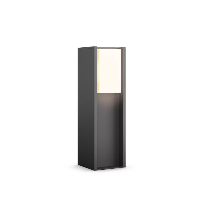 Philips Hue White Pedestal Para Exteriores Turaco - Negro