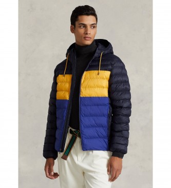 Polo Ralph Lauren para hombre. 710877582002 Chaqueta plegable hidrófuga marino (S), Casual, Nylon