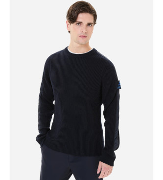 Premiata para hombre. PMG26 Jersey Ribbed marino (S), Casual, Lana