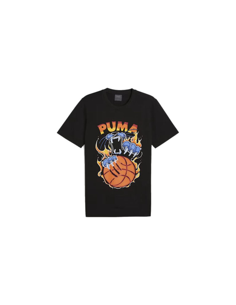 Puma Camiseta de Baloncesto Puma TSA 6 Negro Hombre