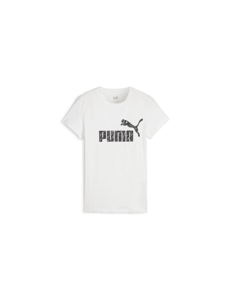 Puma Camiseta Puma ESS+ ANIMAL Graphic Blanco Mujer