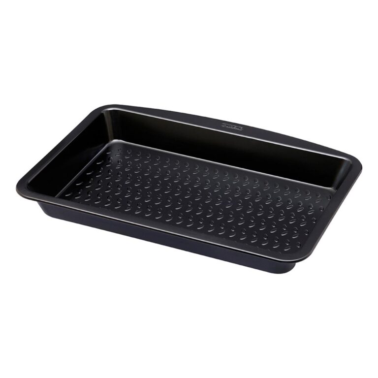 Pyrex® Fuente rectangular 38x24cm acero carbonatado negro Glide Pyrex®