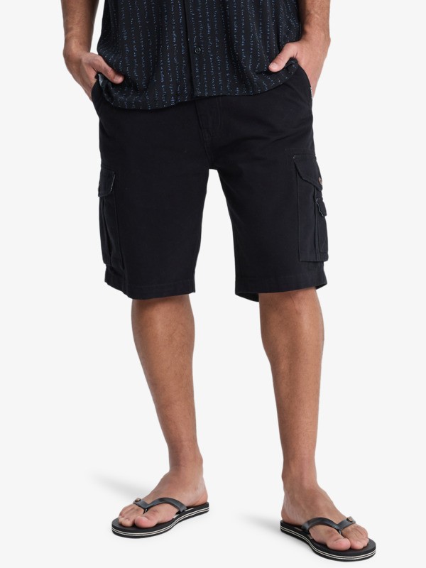 Quiksilver - Crucial Battle Cargo - Short Cargo Negro hombre