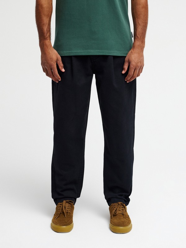 Quiksilver - Diamond Pleated - Pantalón con pinzas Negro Hombre