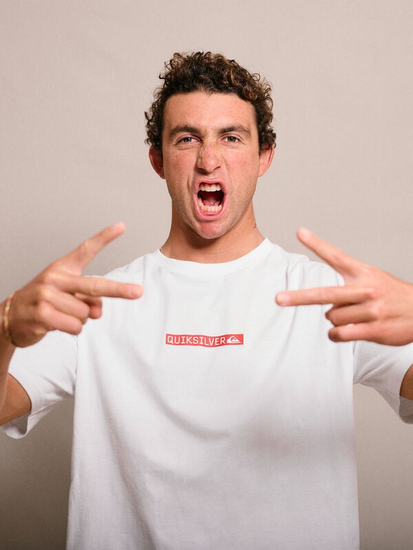 Quiksilver - Dna Clicker - Camiseta de manga corta Blanco hombre