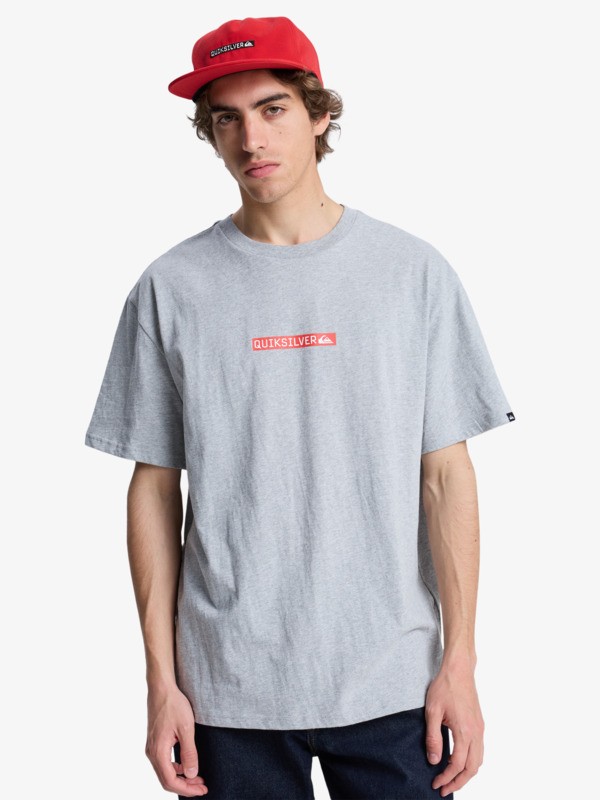Quiksilver - Dna Clicker - Camiseta de manga corta Gris hombre