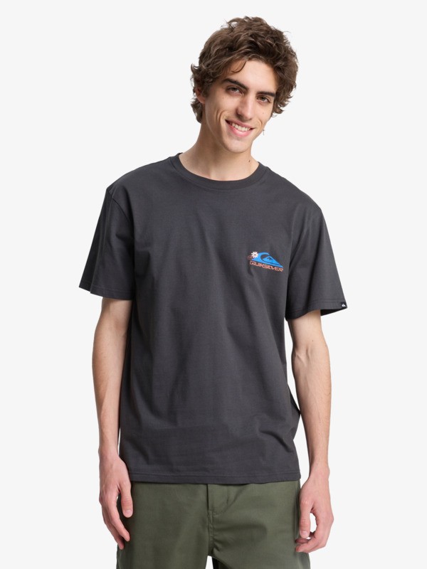 Quiksilver - EV Barrel Paradise - Camiseta de manga corta Negro Hombre