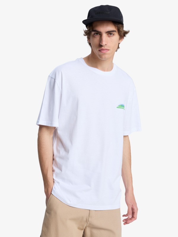 Quiksilver - EV Fade Spectrum - Camiseta de manga corta Blanco Hombre