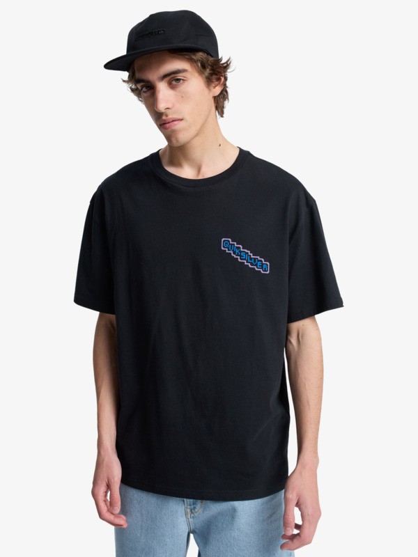 Quiksilver - EV Glass Of - Camiseta de manga corta Negro Hombre