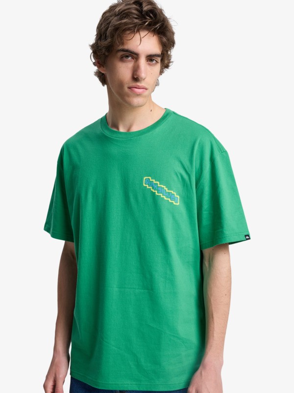 Quiksilver - EV Glass Of - Camiseta de manga corta Verde Hombre