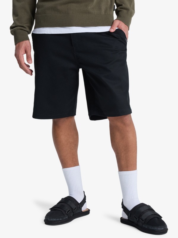 Quiksilver - Everyday Union Stretch - Short Negro hombre