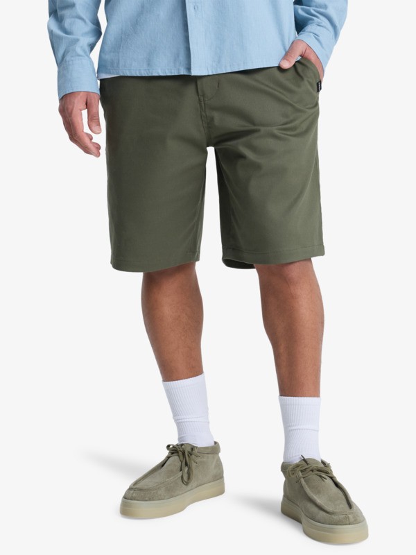 Quiksilver - Everyday Union Stretch - Short Verde hombre