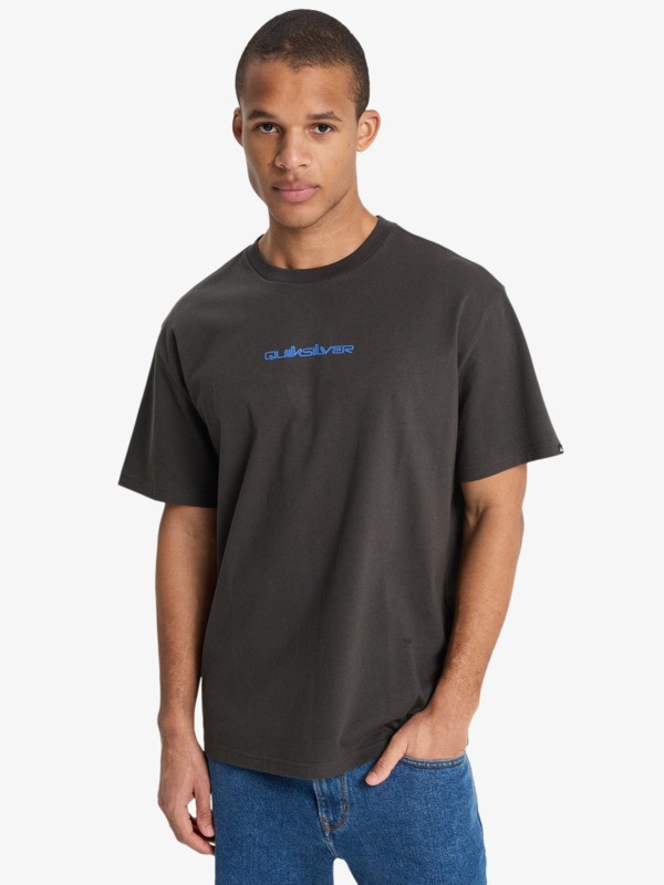 Quiksilver - Fractured Wave - Camiseta de manga corta Negro Hombre