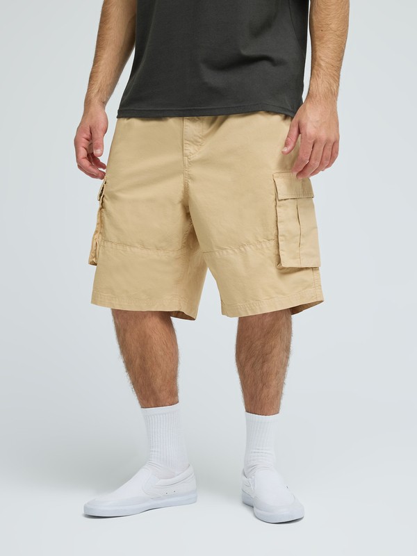 Quiksilver - Freefall Cargo - Short cargo elástico Beige Hombre