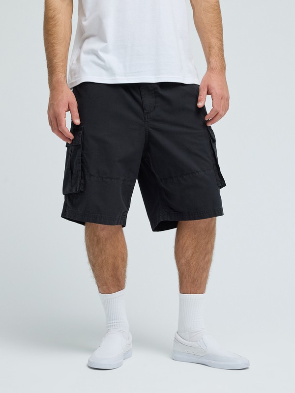 Quiksilver - Freefall Cargo - Short cargo elástico Negro Hombre