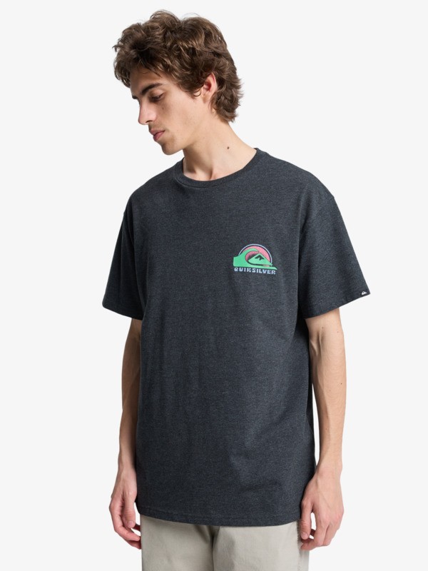 Quiksilver - Hellbender - Camiseta de manga corta Negro Hombre
