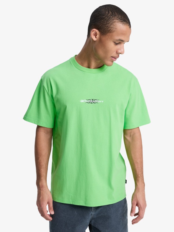 Quiksilver - Mercury Burning - Camiseta de manga corta Verde Hombre
