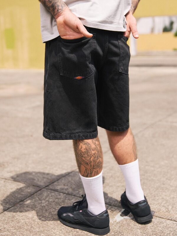 Quiksilver - Quiksilver Baggy - Short Vaquero Negro Hombre