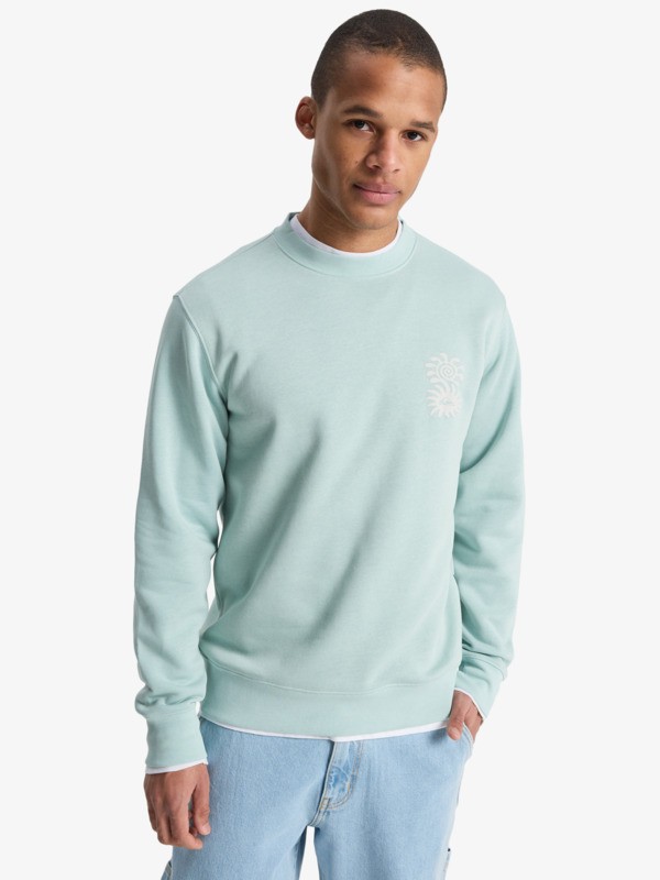 Quiksilver - Salt Water Graphic - Sudadera Azul Hombre