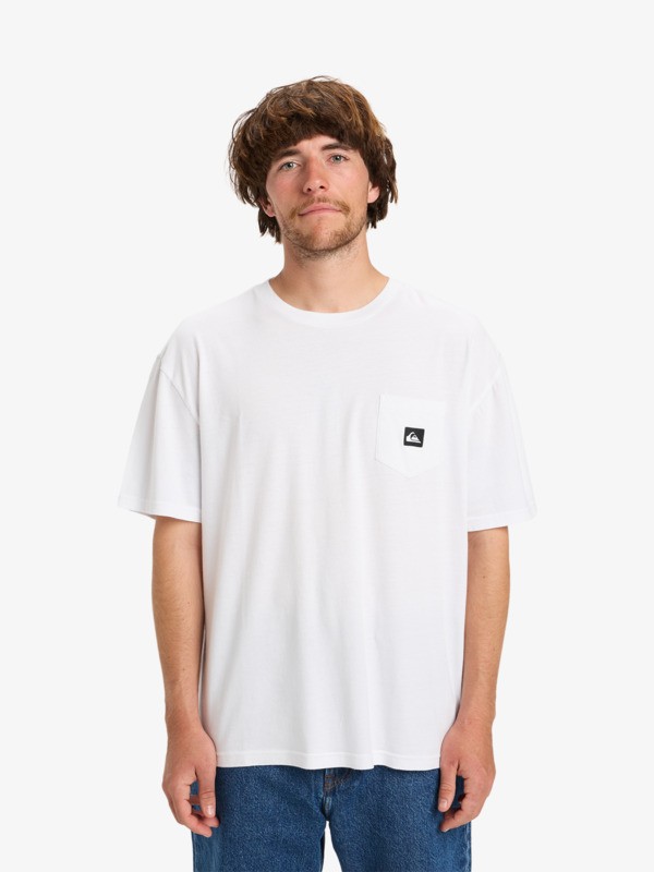Quiksilver - Salt Water Pocket - Camiseta de manga corta Blanco hombre