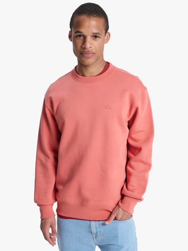 Quiksilver - Salt Water - Sudadera Rosa hombre