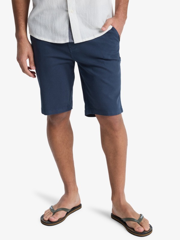 Quiksilver - Union Straight 20" - Short en denim Azul Hombre