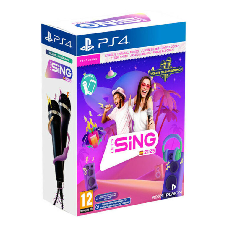 Ravenscourt Lets Sing 2025 + 2 Micros PS4 (SP)