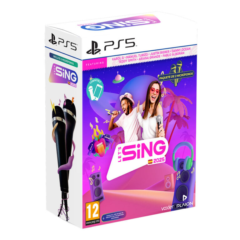 Ravenscourt Lets Sing 2025 + 2 Micros PS5 (SP)