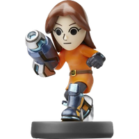 Reacondicionado: Figura Amiibo Mii Gunman Tiradora Super Smash Bro